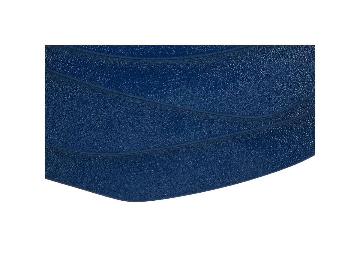Espejo de pared de diseño en MDF 90x97 cm Dalia - Azul Marino