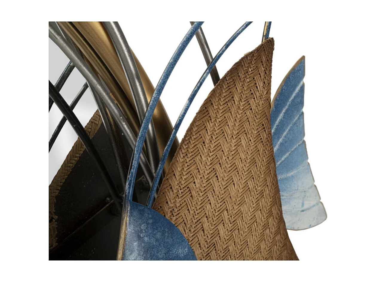 Miroir Mural Déco "Marine" 68cm Multicolore