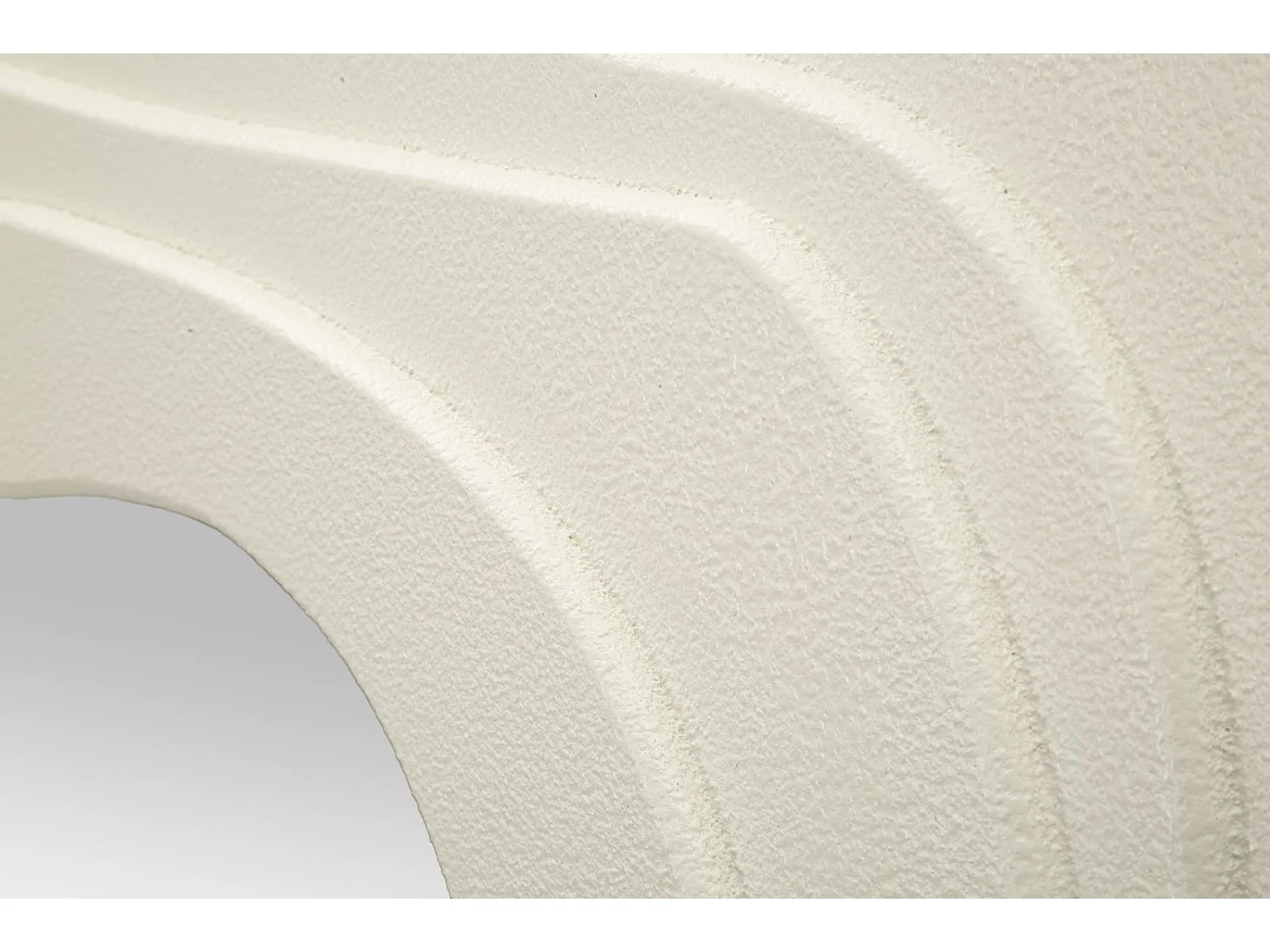 Miroir Mural Design "Dalia" 97cm Blanc