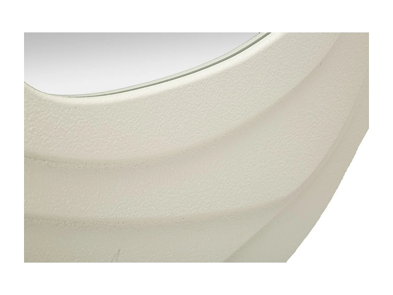 Miroir Mural Design "Dalia" 97cm Blanc