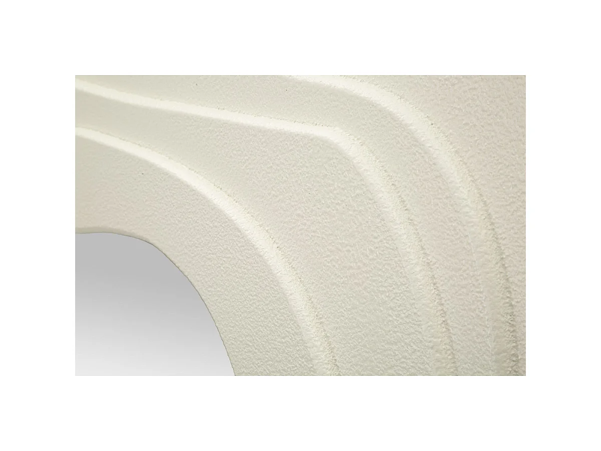 Witte wandspiegel 90x4x97 cm