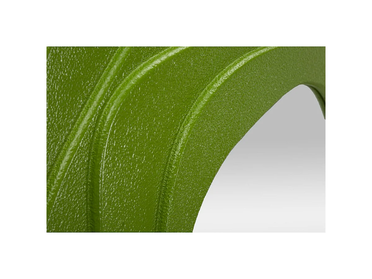 Espejo de pared de diseño en MDF 90x97 cm Dalia - Verde oscuro