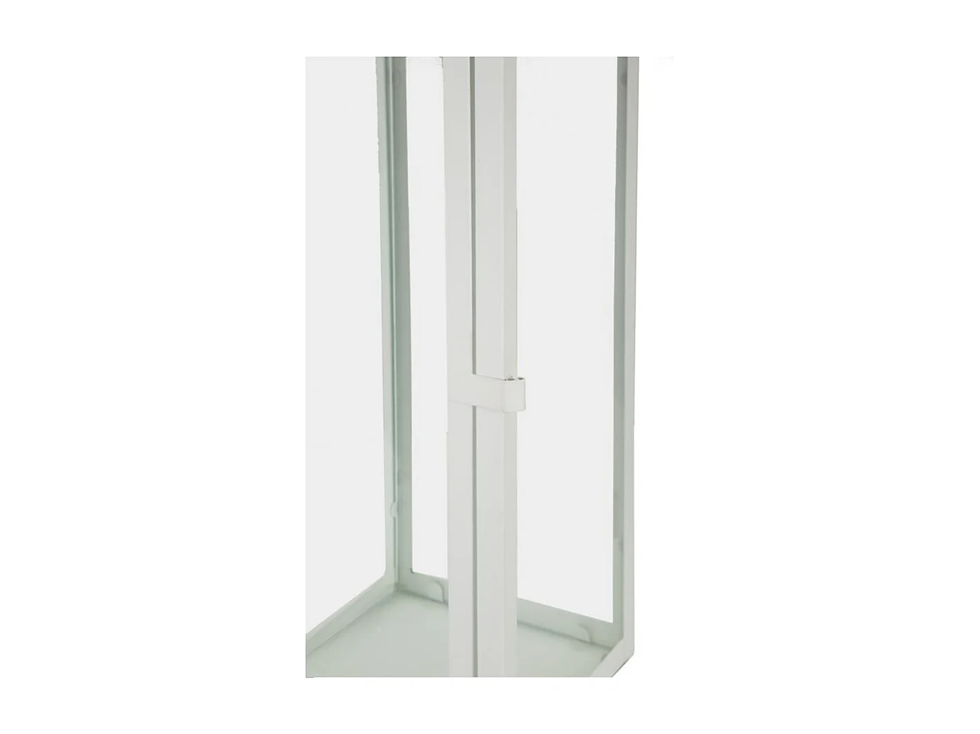 Lot de 3 Lanternes en Verre "Magic" 66cm Blanc