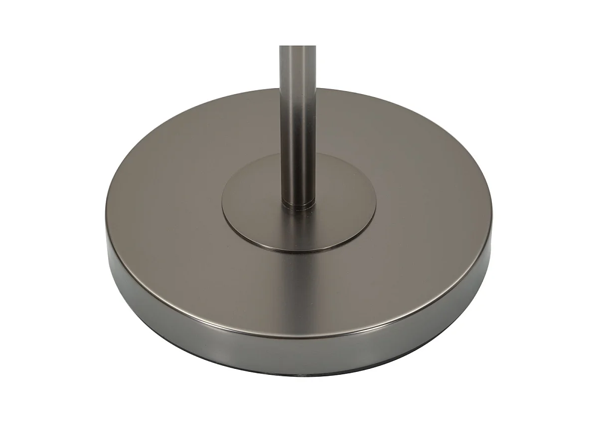 Lampadaire en Métal "Bright One" 163cm Blanc & Gris