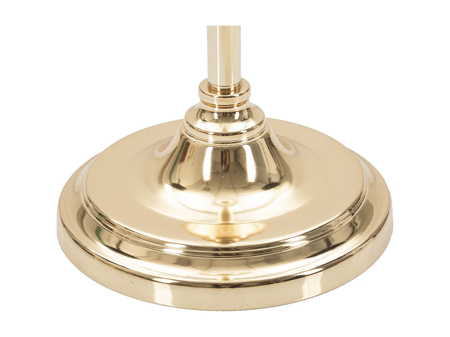 Lampadaire en Métal "Harley" 160cm Or & Beige