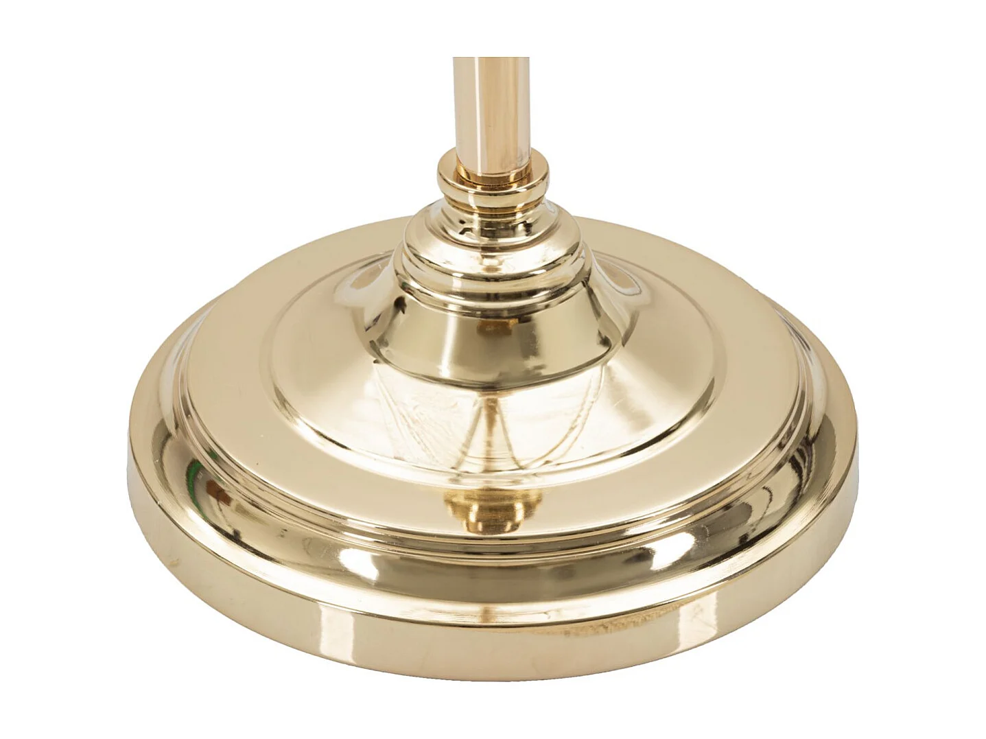 Gouden metalen staande lamp Ø 38x160 cm