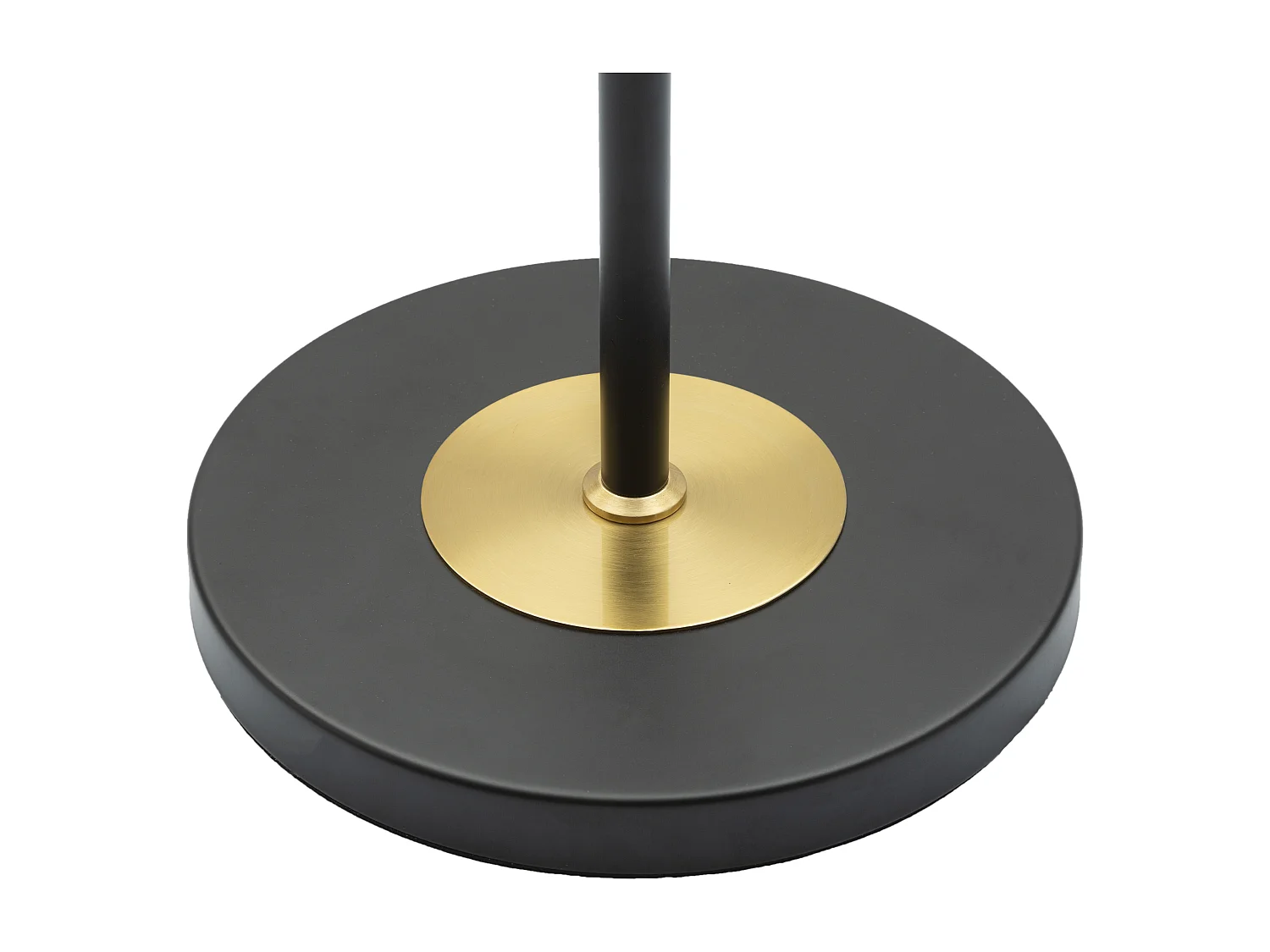 Lampada da terra in metallo nero cm  Ø 35x153