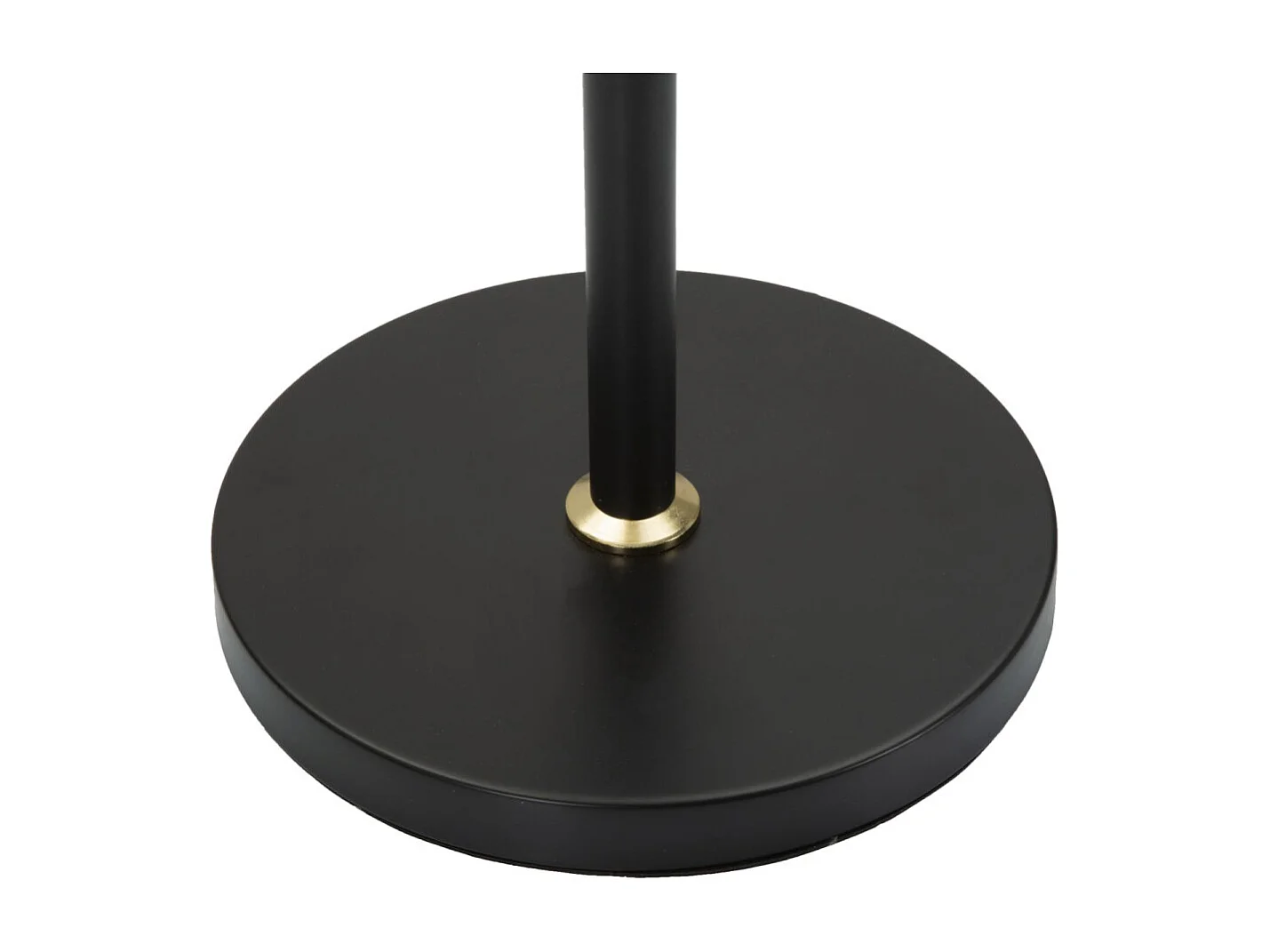 Zwarte metalen staande lamp Ø 46x172 cm