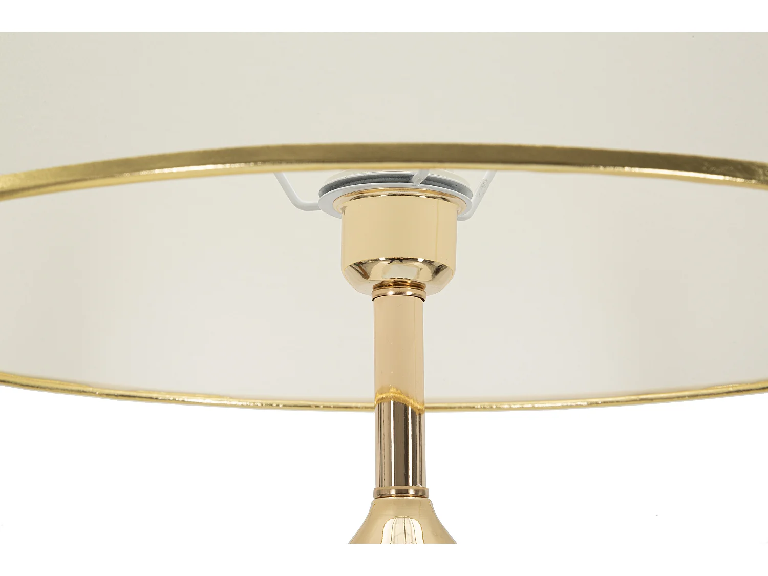 Lampada da terra in metallo e vetro cm  Ø 45x165