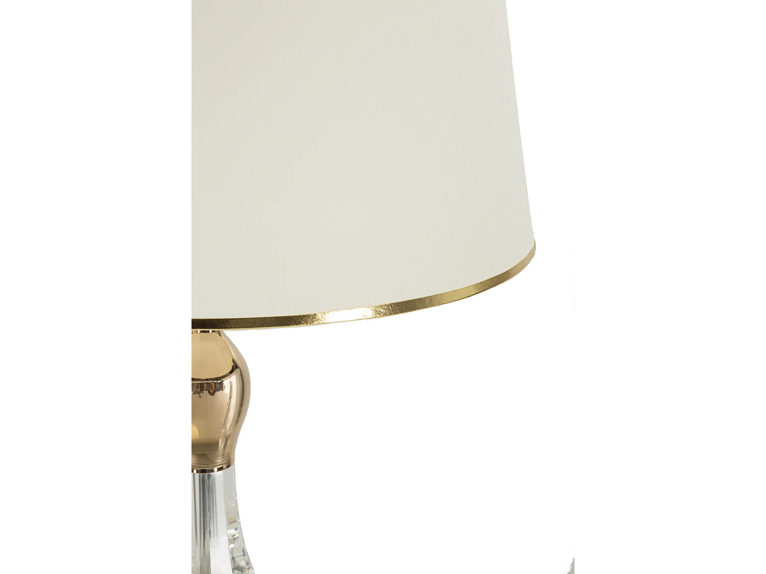 Lampada da terra in metallo e vetro cm  Ø 45x165