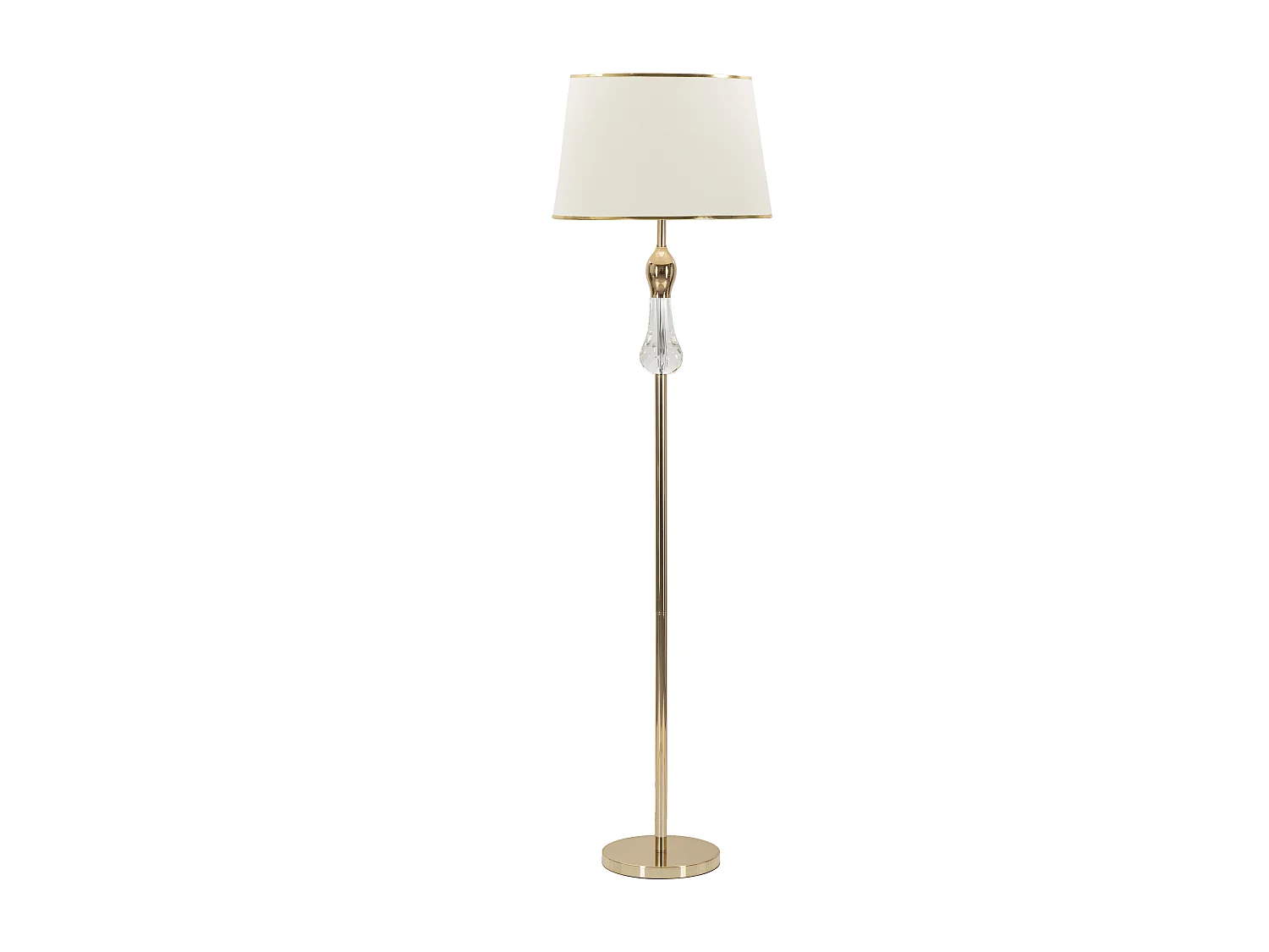 Lampadaire Design en Métal "Bravatislava" 165cm Or