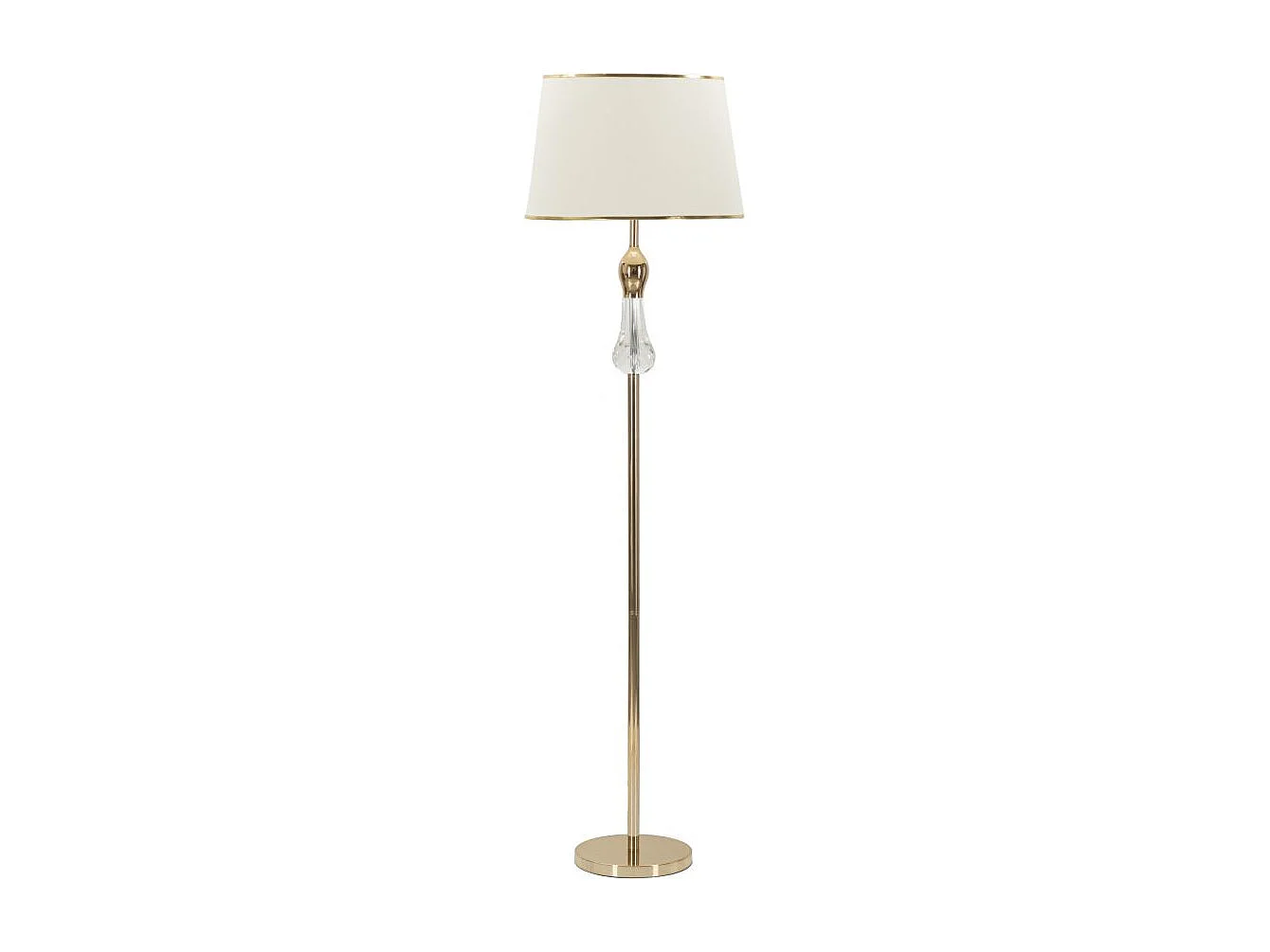 Lampadaire Design en Métal "Bravatislava" 165cm Or