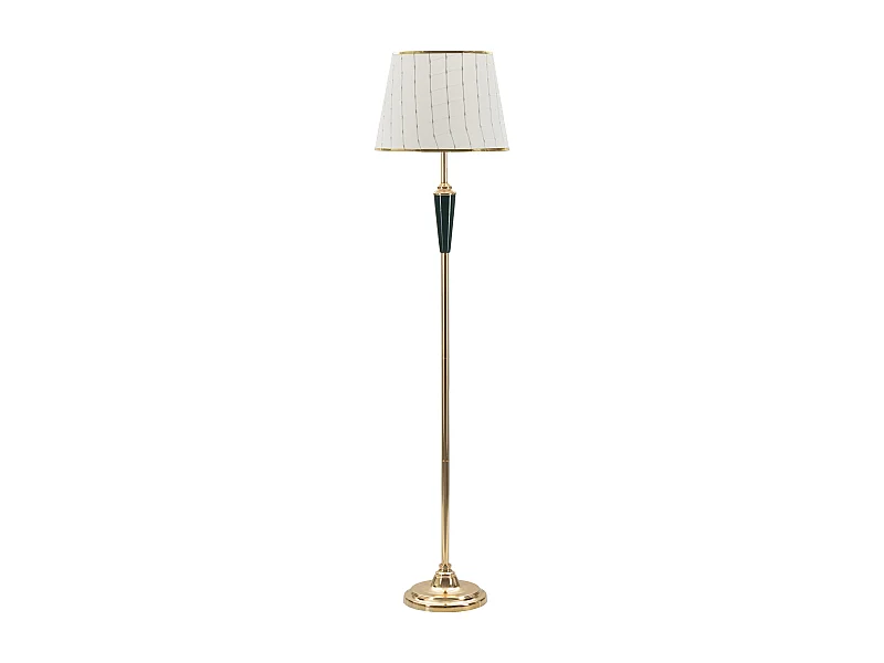Lampadaire en Métal "Gron" 170cm Or & Vert