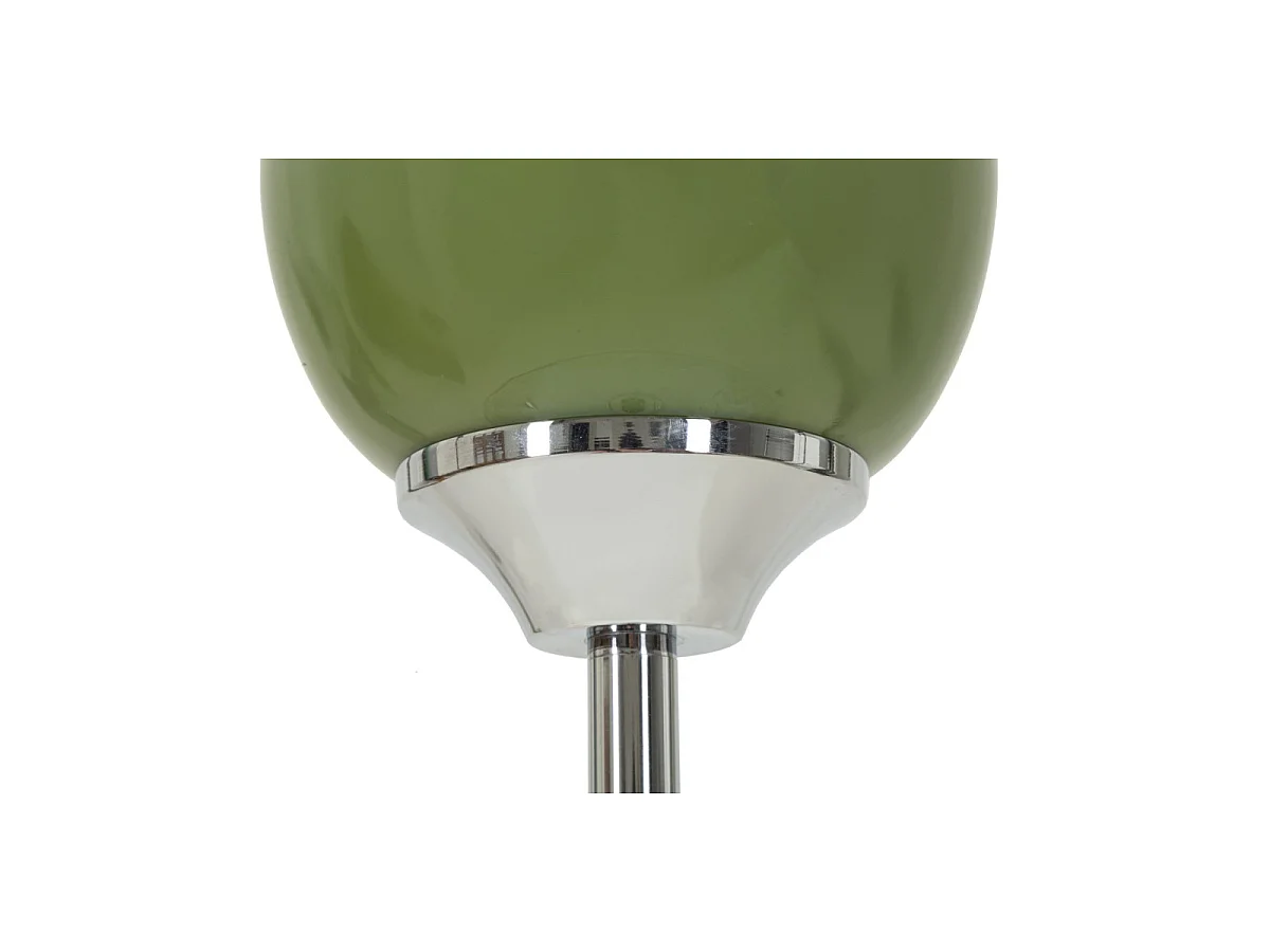 Lampadaire en Verre "Eva One" 160cm Vert & Noir
