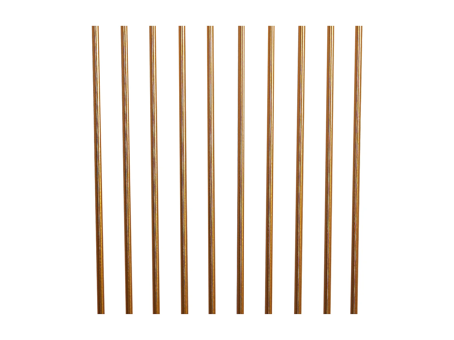 Set mit 2 Barstühlen PENSACOLA Metall Gold