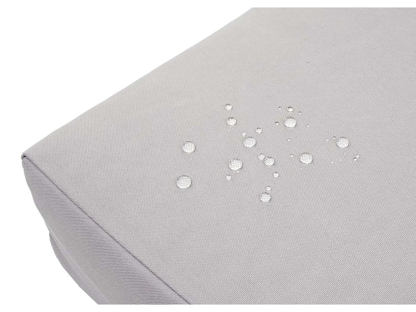 Kruk MCW-G16 (set van 2),  zwart, kussens lichtgrijs