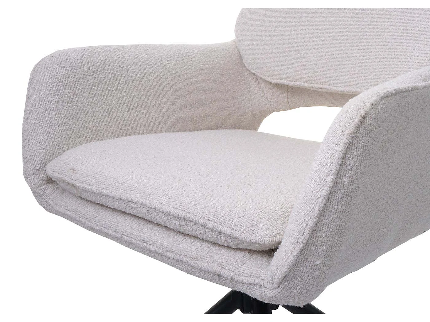 MCW-N74 cadeira de jantar (conjunto de 2),  creme