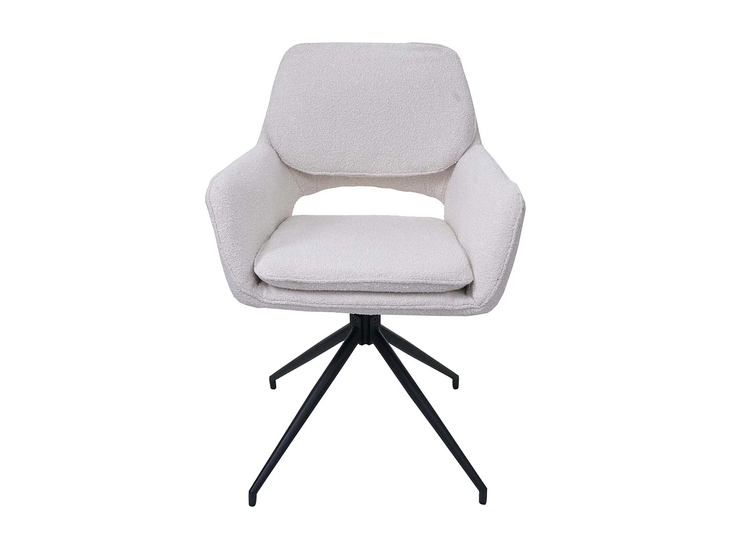 MCW-N74 cadeira de jantar (conjunto de 2),  creme