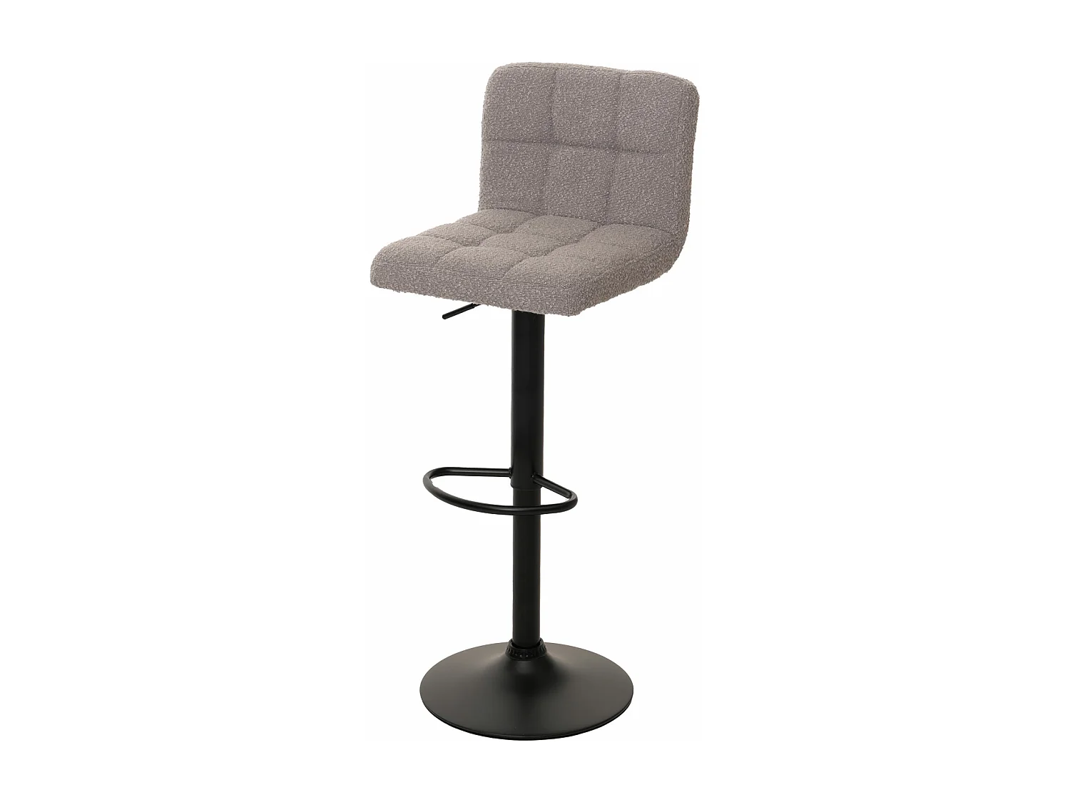 Tabouret de bar MCW-G87 (lot de 2),  gris