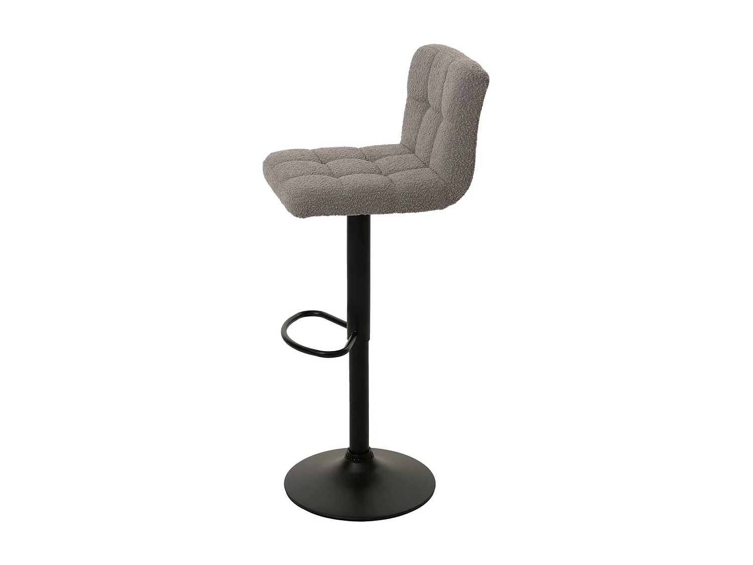 Tabouret de bar MCW-G87 (lot de 2),  gris