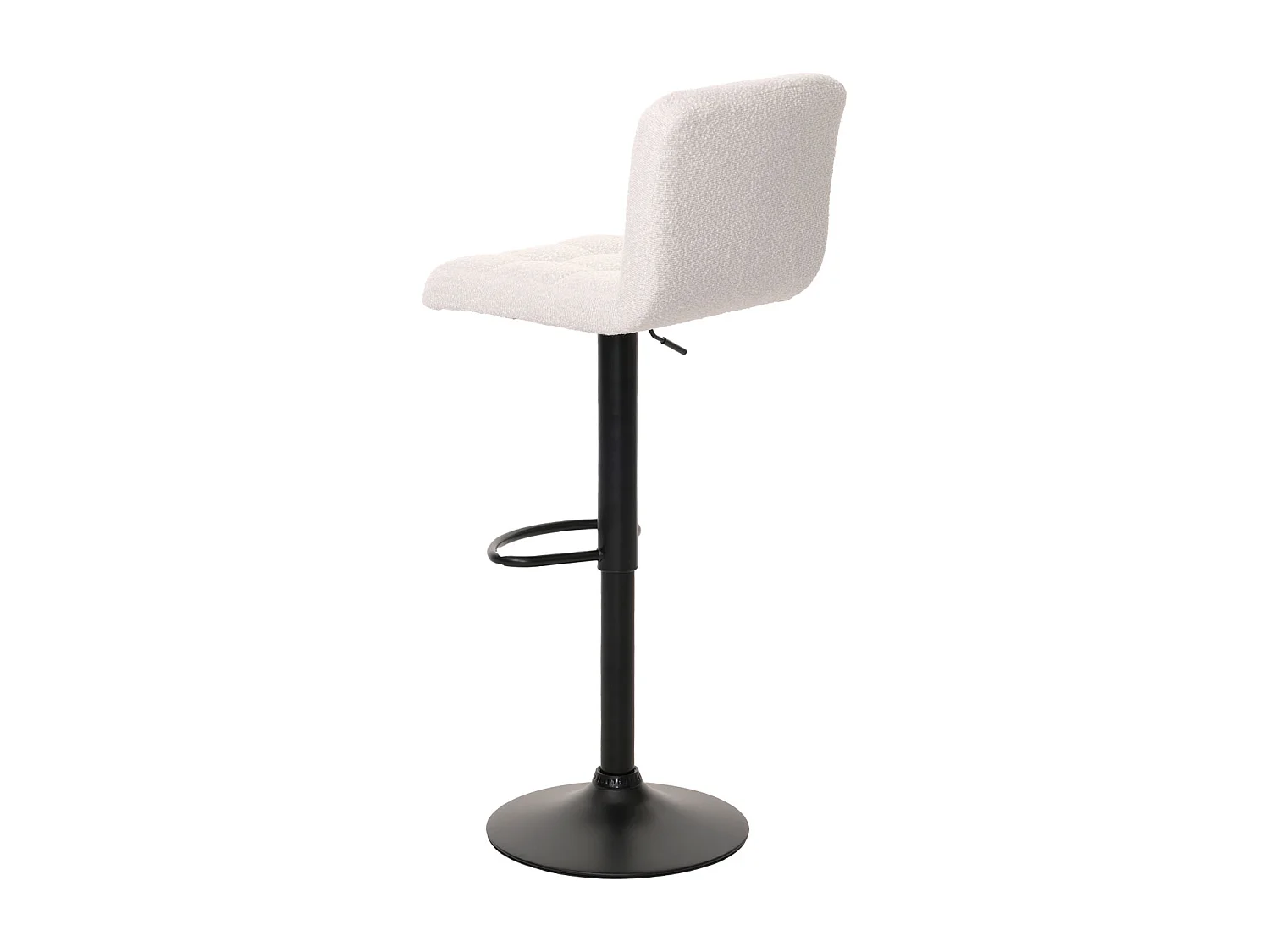 Banco de bar MCW-G87 (conjunto de 2),  branco creme