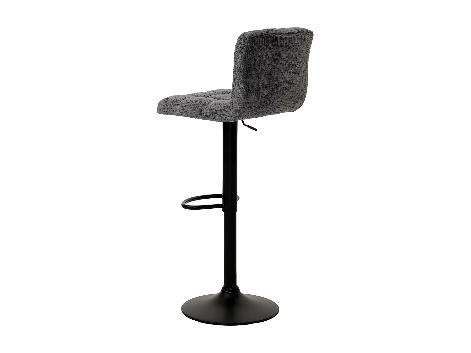Tabouret de bar MCW-G87 (lot de 2),  gris foncé