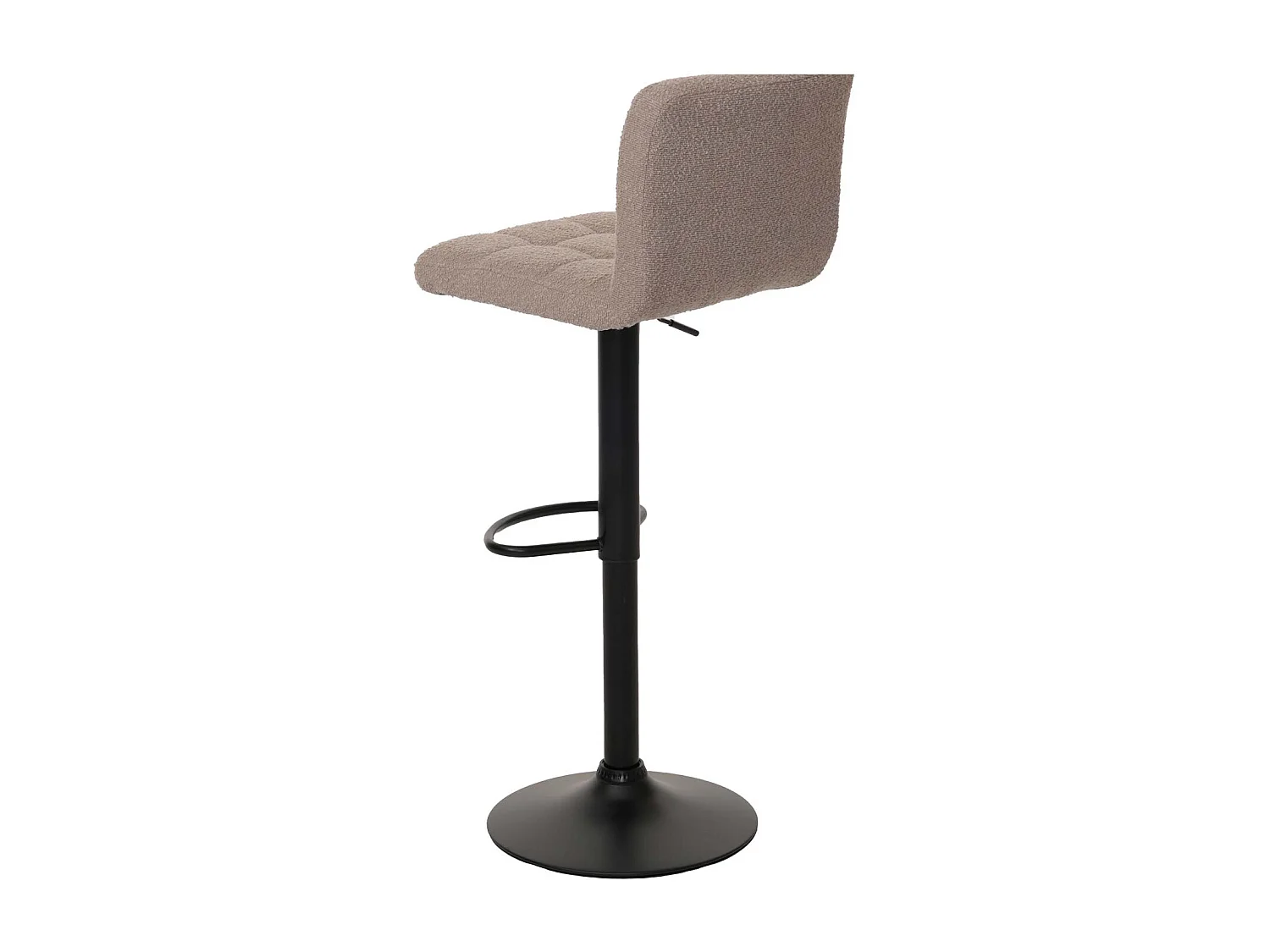 Tabouret de bar MCW-G87 (lot de 2),  taupe