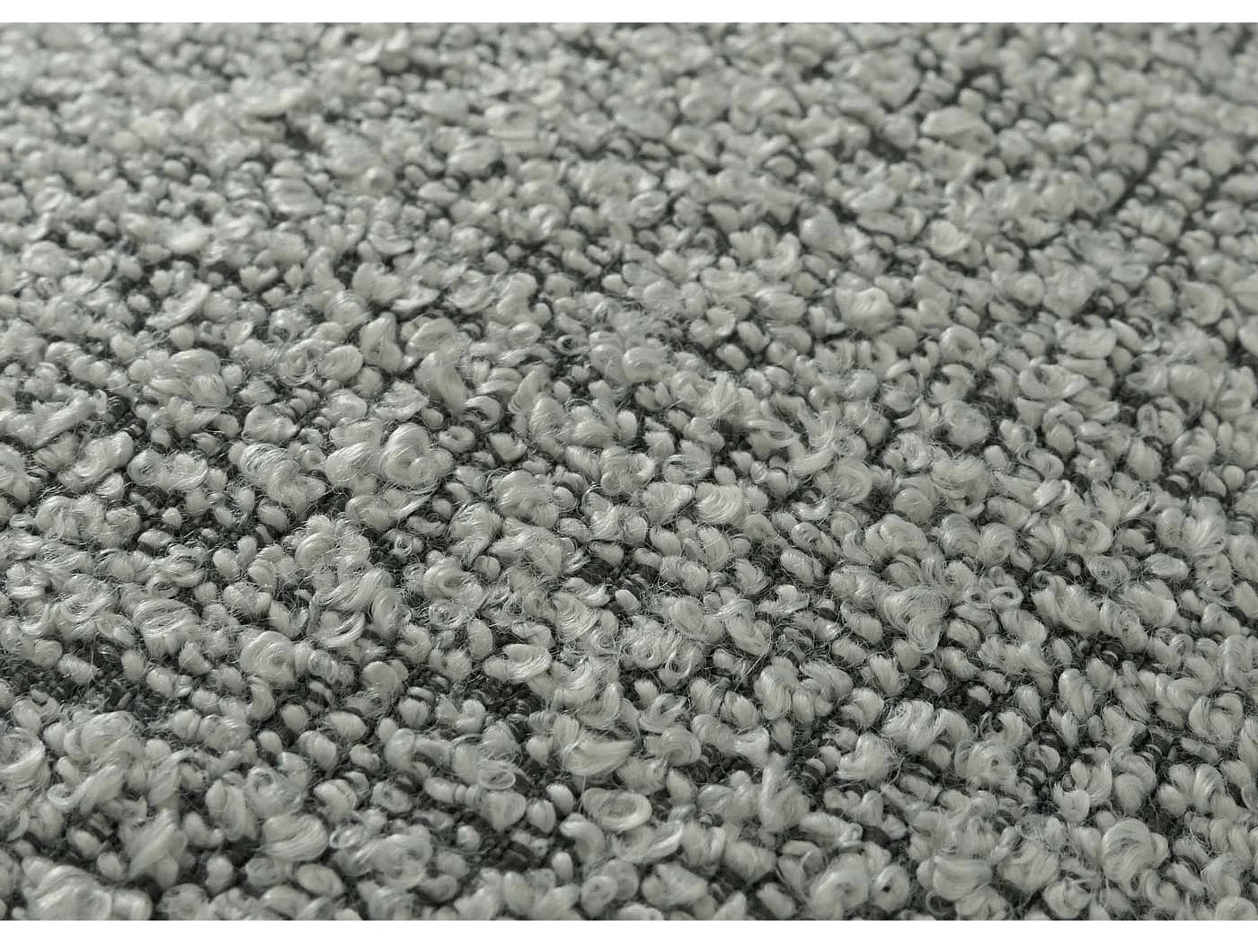 Chaise de salle à manger MCW-G66 Bouclé,  gris clair