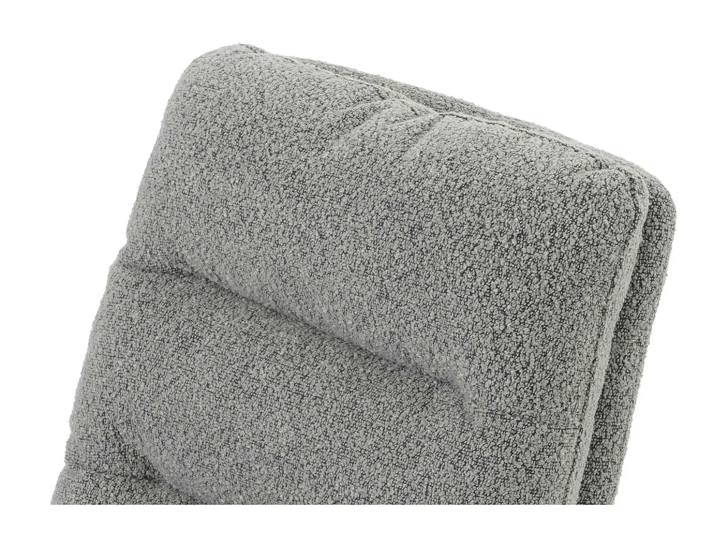 Chaise de salle à manger MCW-G66 Bouclé,  gris clair