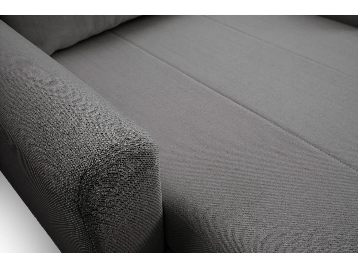 Fauteuil convertible 1 place - gris foncé - DEJANO