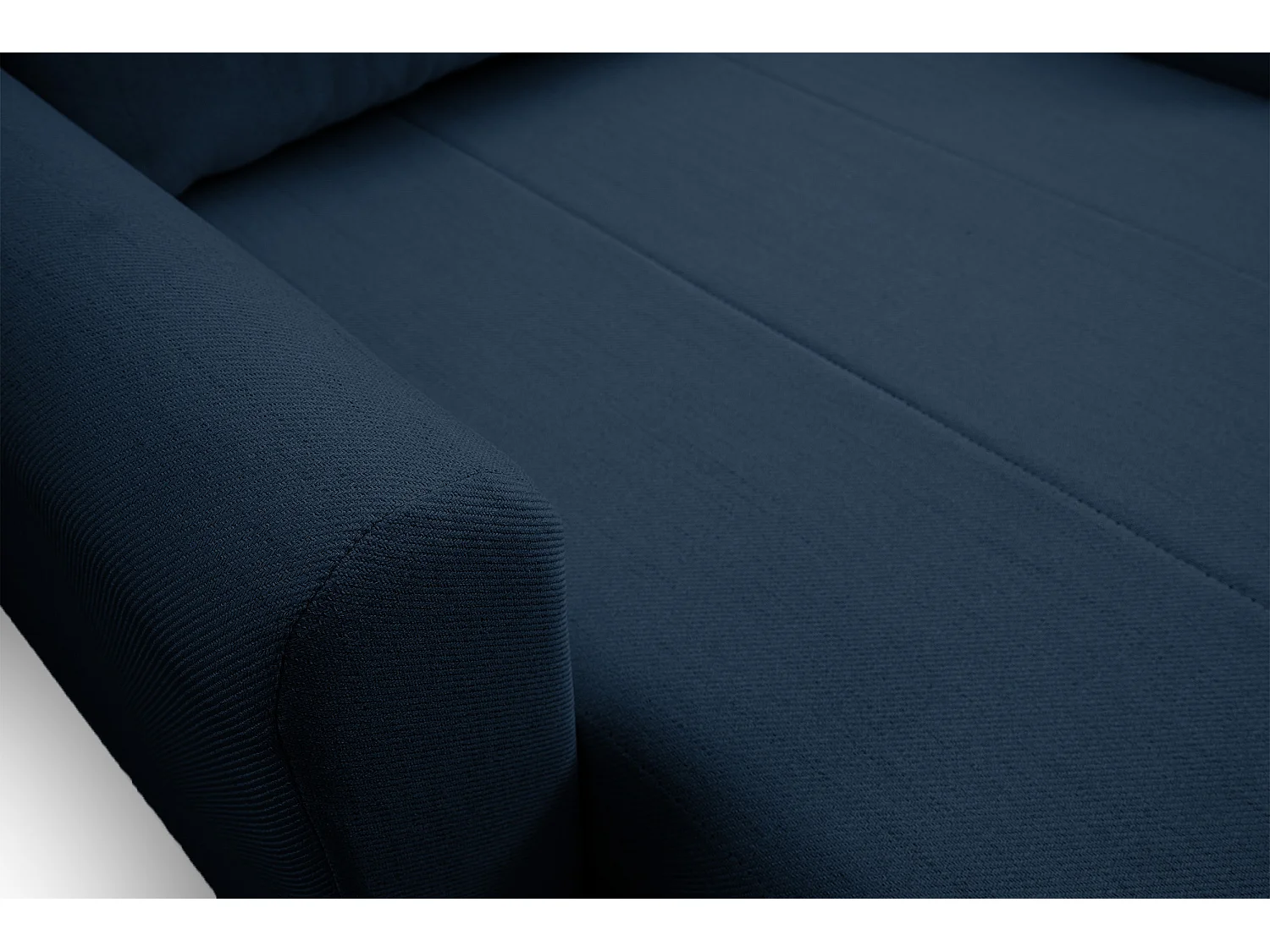 Fauteuil convertible 1 place - bleu marine - DEJANO