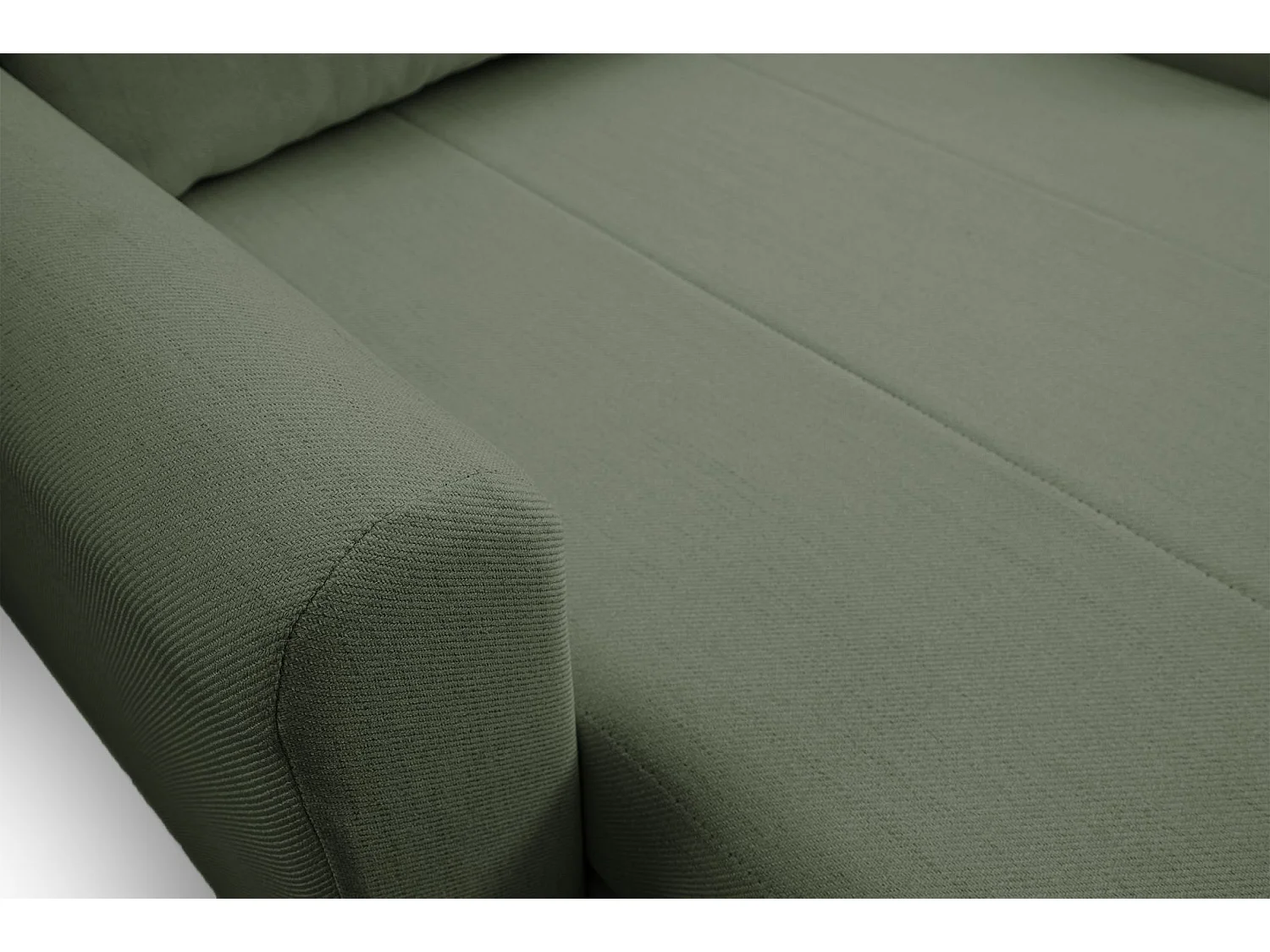 Fauteuil convertible 1 place - vert sauge - DEJANO