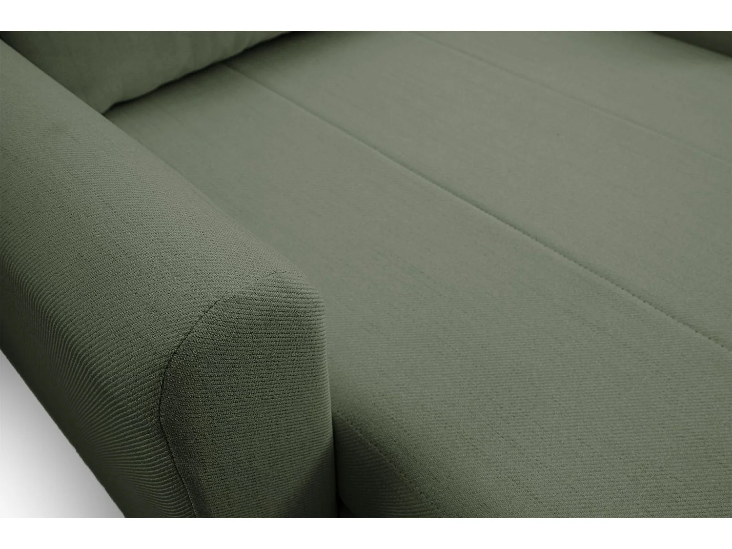 Fauteuil convertible 1 place - vert sauge - DEJANO
