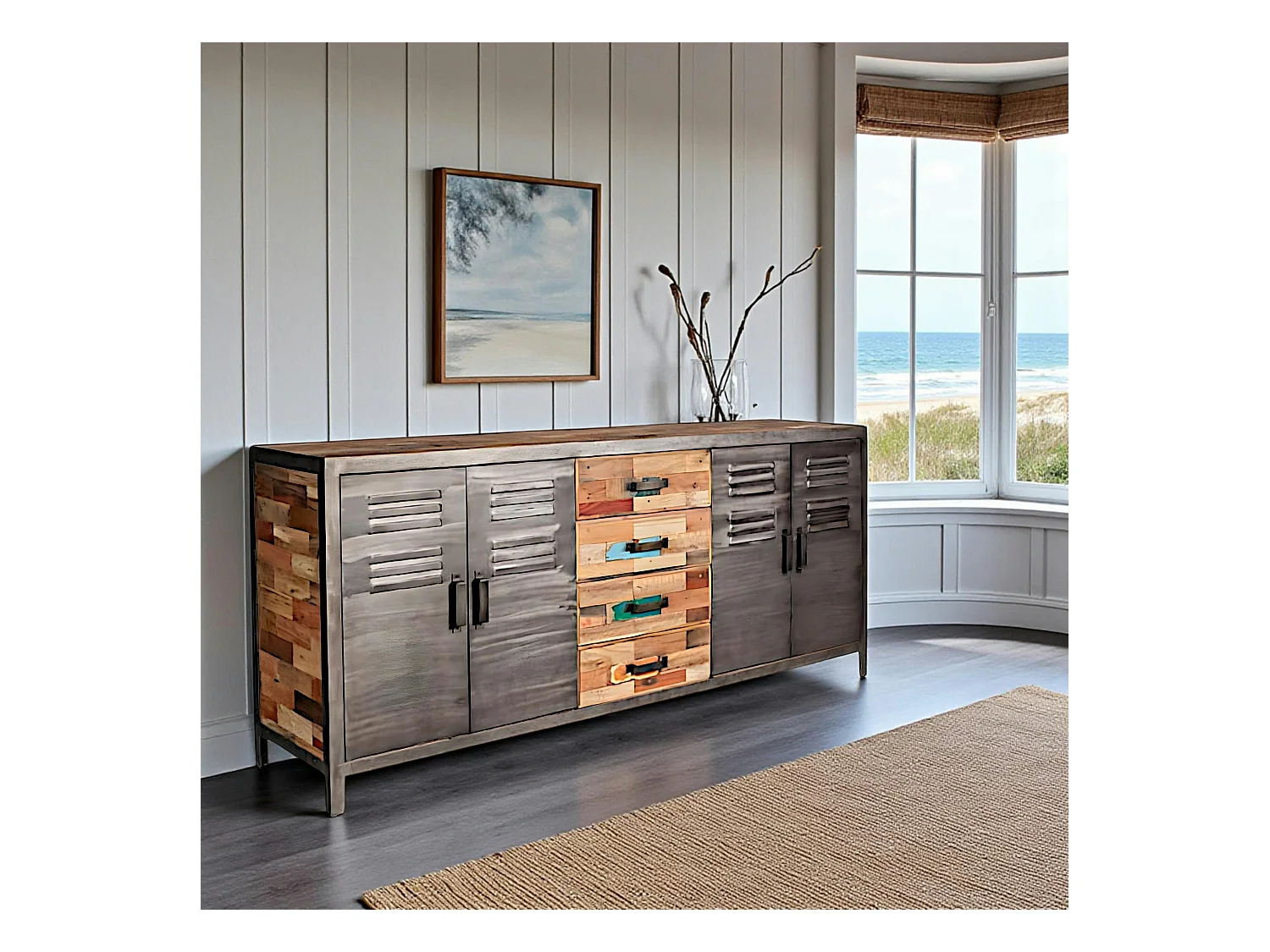 Buffet industriel 4 portes CARAVELLE