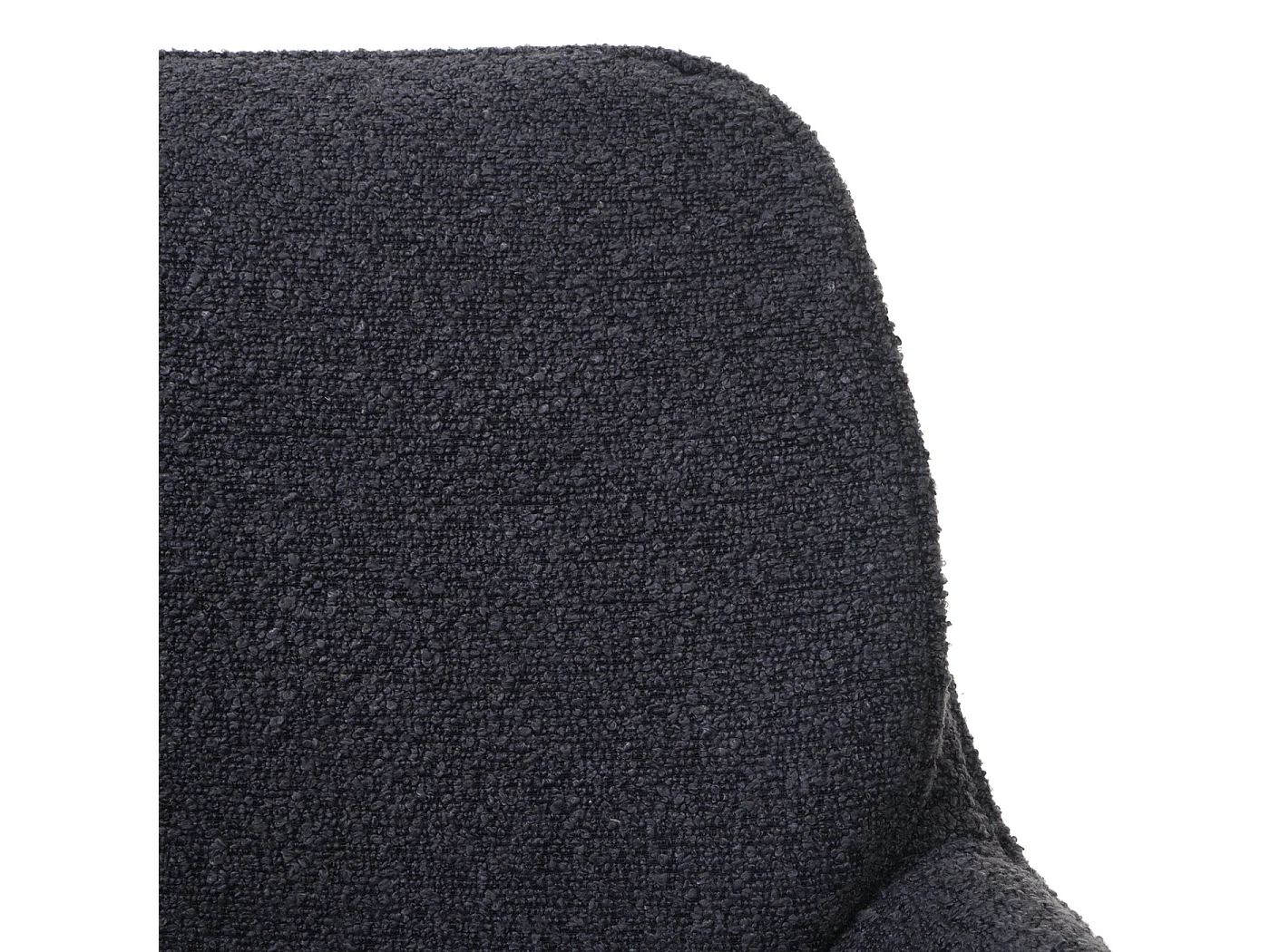 Krzesło do jadalni MCW-N74 (zestaw 6 sztuk),  ciemnoszary