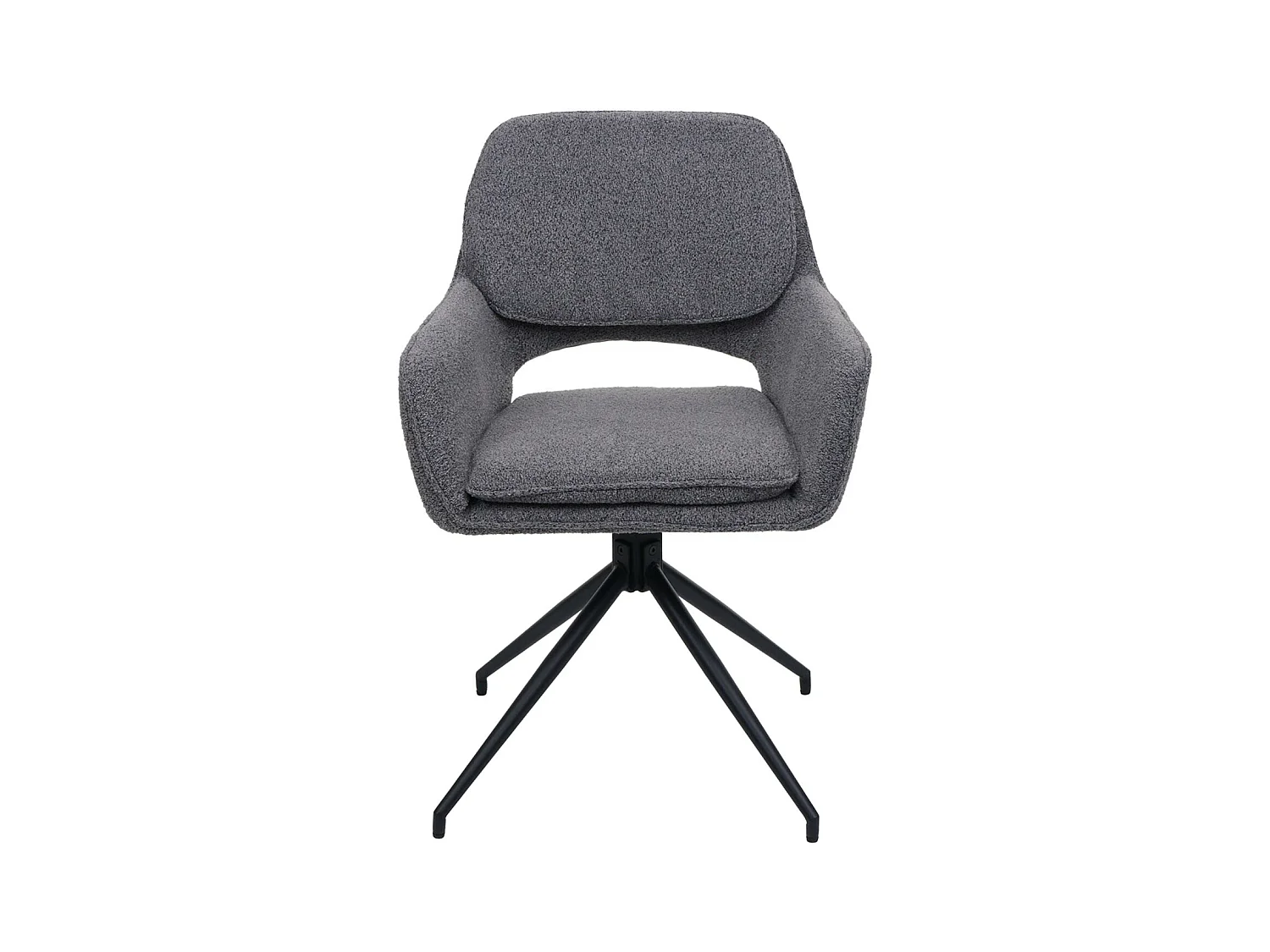 Esszimmerstuhl MCW-N74 (6er-Set), Grau