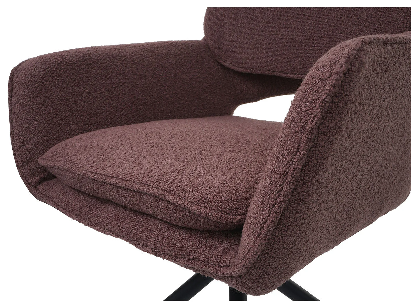 Chaise de salle à manger MCW-N74 (lot de 6),  marron clair