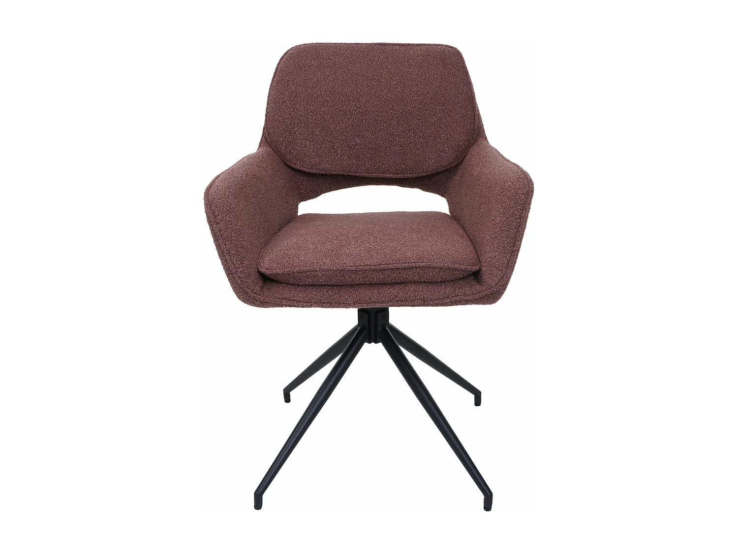 Chaise de salle à manger MCW-N74 (lot de 6),  marron clair