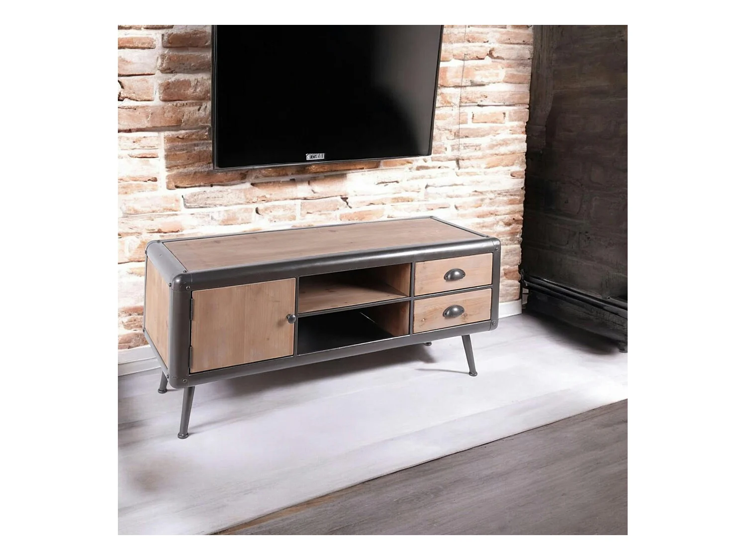Meuble tv industriel MONS