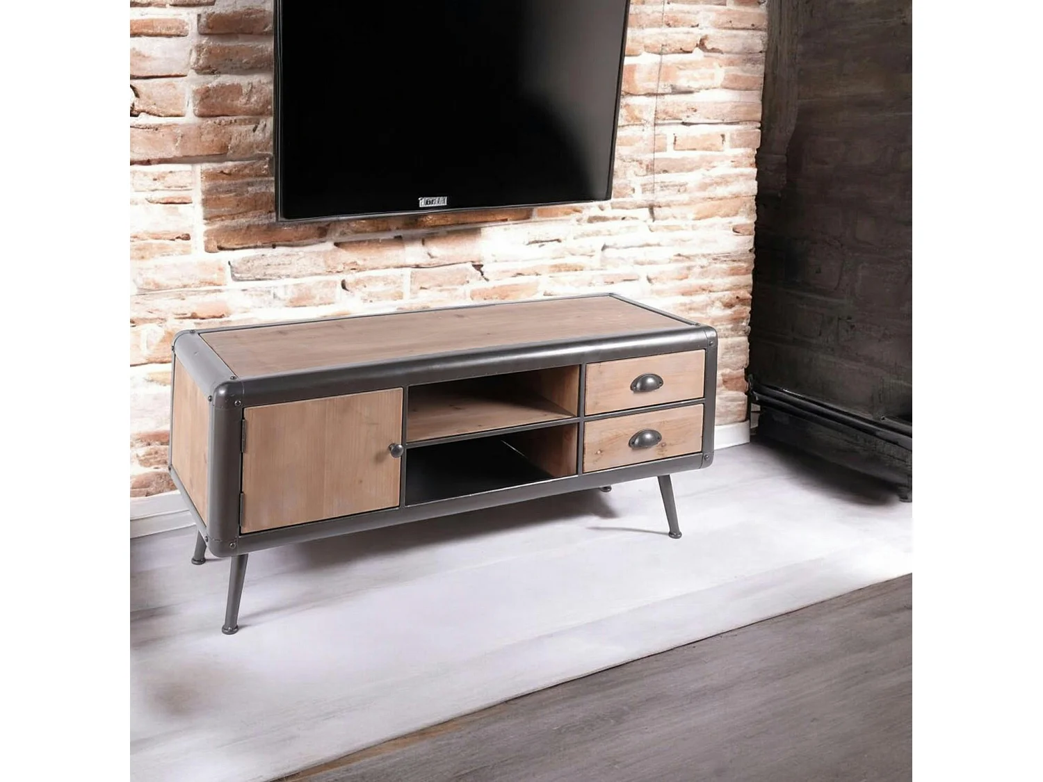 Meuble tv industriel MONS