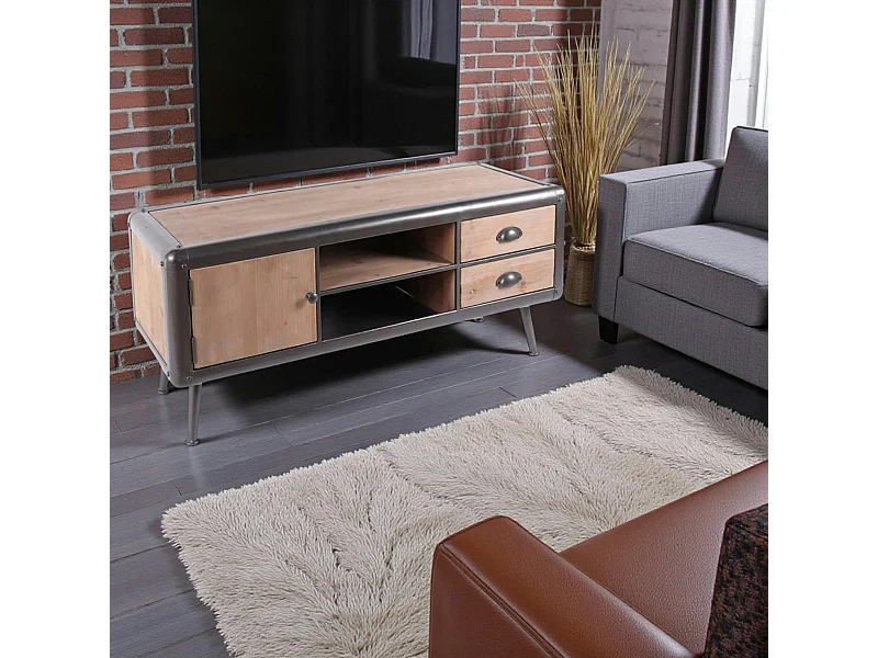 Meuble tv industriel MONS