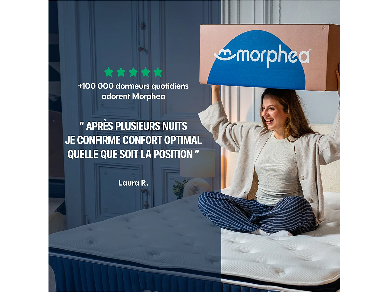 Matelas hybride mousse et ressorts 120x190 épais 22cm