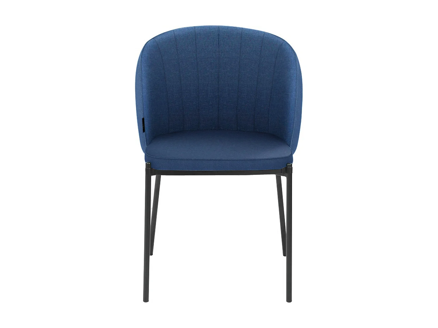 Keira | Chaise à manger en bleu, paquet de 2