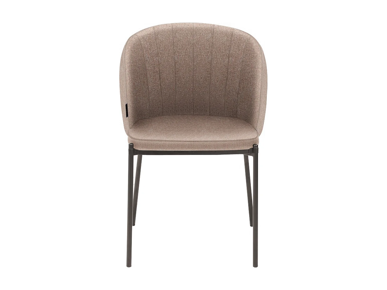 Keira | Fauteuil de salle à manger en cappucino, 2 pièces