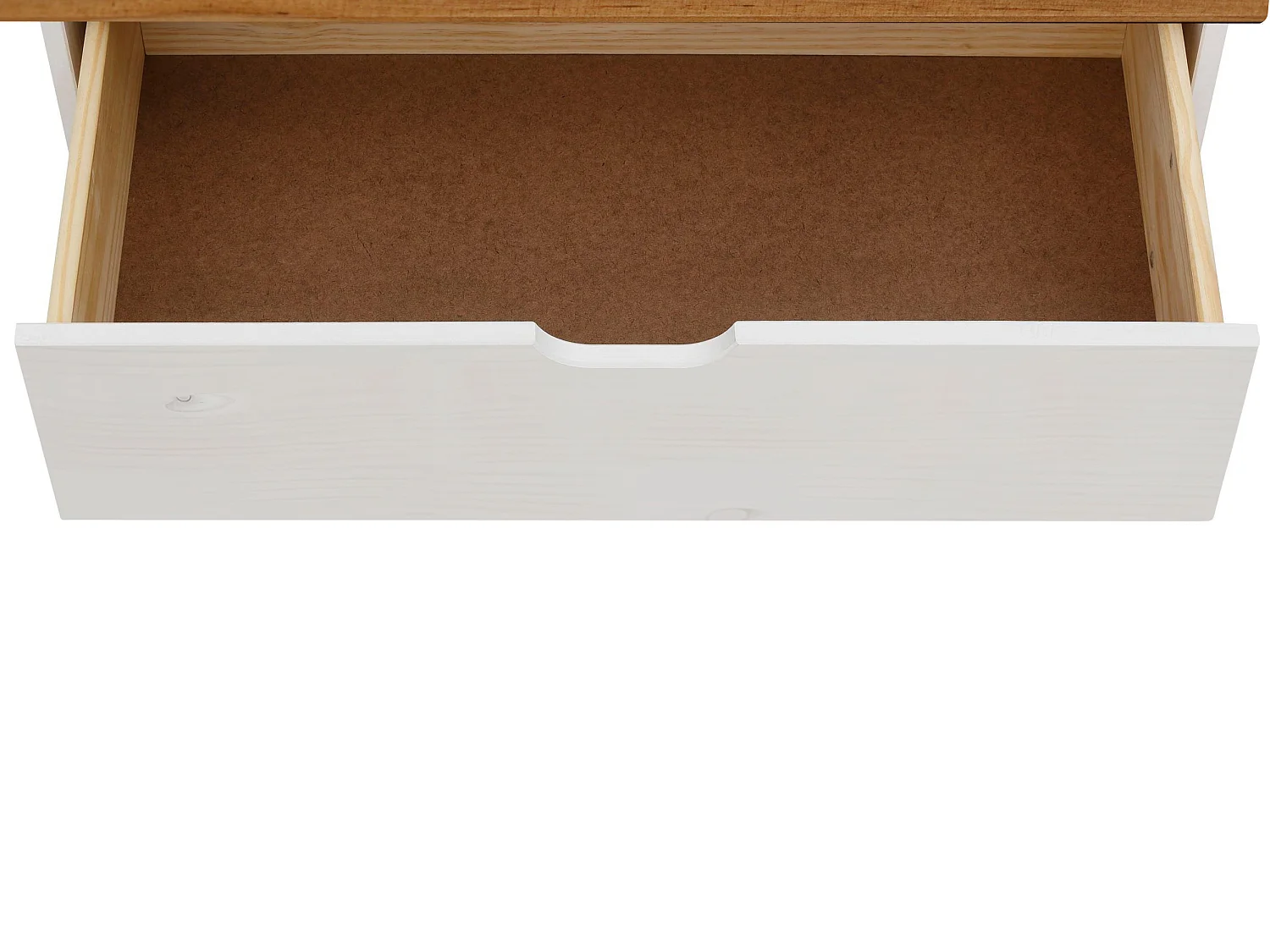 Post|Commode 3 tiroirs blanc