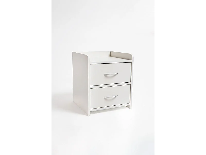 Mesas Auxiliares - Mesita de Noche 2 Cajones Rican