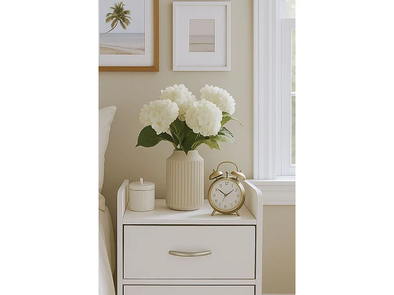 Mesas Auxiliares - Mesita de Noche 2 Cajones Rican