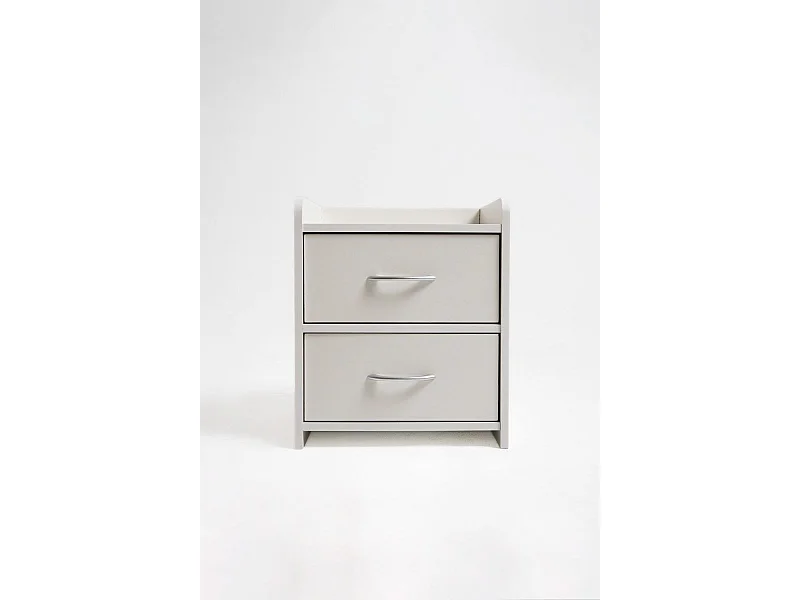 Mesas Auxiliares - Mesita de Noche 2 Cajones Rican