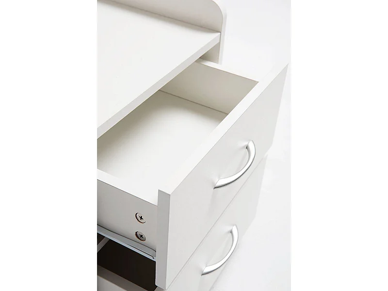 Mesas Auxiliares - Mesita de Noche 2 Cajones Rican