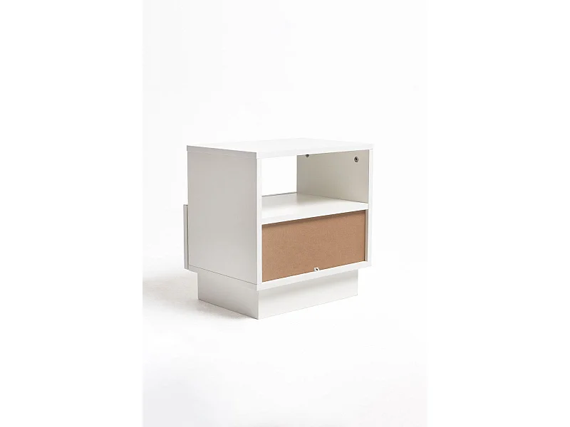 Mesas Auxiliares - Mesita de Noche 1 Cajón Durón